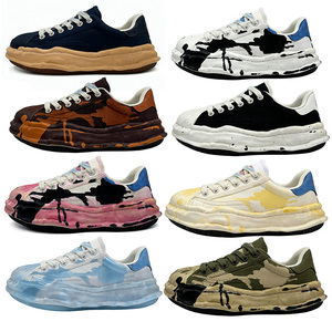 Chaussures en toile respirantes à semelle épaisse, vente en gros, OEM/ODM, usine de Jinjiang, faible MOQ, chaussures en toile unies - Product Image 4