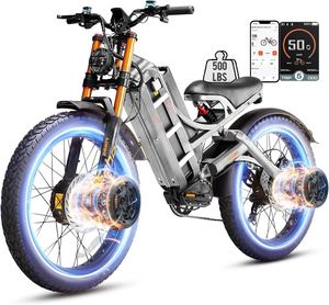 Eahora romeo pro 3 Fat Tire Electric Mountain Bike Bluetooth Smart Display Ebike Off Road <b>Bicycle</b> 300 Lbs Load Capacity - Product Image 1