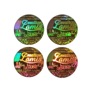 Biểu tượng tùy chỉnh thiết kế con dấu thẻ tổ ong làm xáo trộn bằng chứng làm mất hiệu lực nhãn dán bao bì bảo hành Holographic nhãn an ninh - Product Image 4