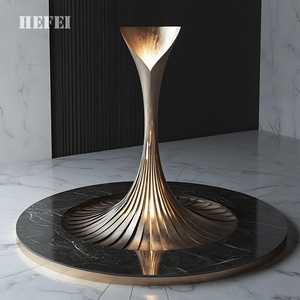 Otel/restoran/ofis için Metal sanat heykelleri-soyut büyük dekor-özelleştirilebilir - Product Image 3