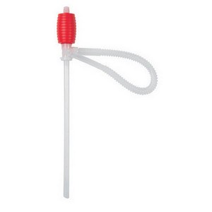 Bomba manual de 11 cm de longitud, dispensador de agua portátil con manguera flexible para botellas y recipientes - Product Image 1