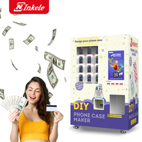 Máquina de Impresión de Carcasas de Teléfono INKELE, Personalizable, OEM, ODM, Máquina Expendedora de Carcasas de Teléfono para Campus