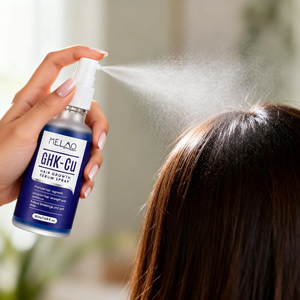 <span class=keywords><strong>Spray</strong></span> Capillaire Quotidien Léger Non Gras pour la <span class=keywords><strong>Repousse</strong></span> et la Réparation des Follicules, à Base de Peptides de Cuivre, Soin du Cuir Chevelu Marque Blanche - Product Image 1