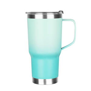 Vaso Térmico Personalizable al por Mayor de 30 oz de Acero Inoxidable con Asa y Pajita para Regalos Promocionales - Product Image 1