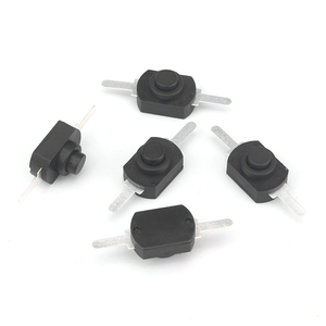 Tactische zaklampschakelaar 12x8x9H AAN-UIT Mini 2-pins drukknop Zelfvergrendelend IP65 250V 1NO1NC voor kleine apparaten - Product Image 3
