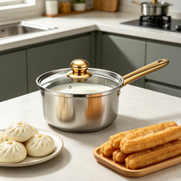 FLEY Lot de 12 casseroles à induction pour cuisine domestique, batterie de cuisine, fourniture en gros OEM pour distributeurs mondiaux de magasins de cuisine