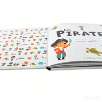 Libro de Historietas Educativo Personalizado OEM, Tapa Dura Colorida, Encuadernación Cosida, Papel Recubierto y Cartón