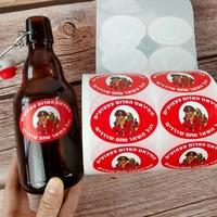 Bonne vente Rouleaux d'autocollants en vinyle avec logo personnalisé impression rouleau d'autocollant d'étiquette d'étanchéité alimentaire étanche pour l'emballage des produits