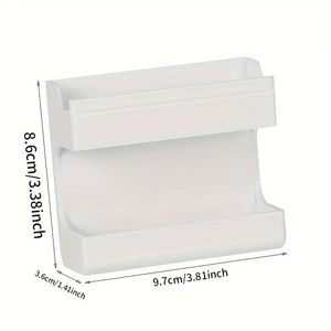 Wholesale Convenient Remote <b>Control</b> Box Non-slip <b>Holder</b> Strong Load Bearing Storage Data Cable Receiving Hole Phone Stand - Product Image 6