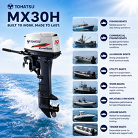 TOHATSU MX30H 22,1kW 30PS 429ccm 2-Zylinder 2-Takt Außenbordmotor für Angelboote, Aluminium-Schlauchboote und Nutzboote