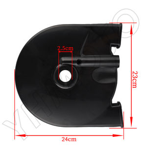 Pour MZ ETZ 125 150 250 251 301 Pièces de moto Protection de pignon en plastique Cache-chaîne Housse de protection Kettenkasten Kettenabdeckung - Product Image 4