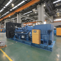 Groupe électrogène diesel haute tension 1800 kW 1900 kW 2000 kW, alternateur 100 % cuivre, moteur Weichai, ATS, usage spécial construction