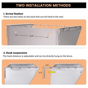 Hay Và Hạt Trung Chuyển Vật Nuôi Trung Chuyển Với Có Thể Điều Chỉnh Khoảng Cách Và Nhiệm Vụ Nặng Nề Thép Hợp Kim Cho Ngựa Dê Cừu Lạc Đà Lừa - Product Image 3