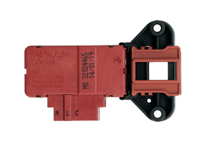 Interrupteur de verrouillage de porte de machine à laver ZV-446M8 32024465 avec temporisation pour lave-linge à chargement frontal Vestel Samsung <span class=keywords><strong>Smeg</strong></span> - <span class=keywords><strong>Pièces</strong></span> de rechange - Product Image 1