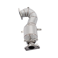 Tuyau d'échappement avant isolé en acier inoxydable sur mesure pour Abarth 500 595 695 1.4T – Amélioration de puissance