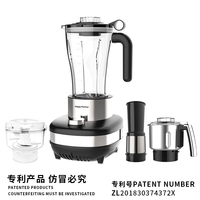 Happy Partner 4 en 1 Presse-fruits commercial et mélangeur à smoothie Machine polyvalente avec fonction de brassage