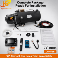 Chauffe-liquide diesel pour véhicule OkyRie WH-30 30KW, compatible avec le préchauffeur SHS-06 4G GSM à commande à distance par application