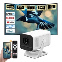Hotack X1AA Mini Proyectores portátiles para acampar Smart Android 13 Whale TV Game Proyector LCD Home Theater Video Projecteur