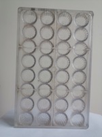 LST Unique 3D Personnalisé Polycarbonate Moule à Chocolat Populaire Plastique Bonbons & Crème Glacée Outils de Gâteau