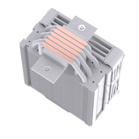 Enfriador de CPU LOVINGCOOL K600 Air, 6 Tubos de Calor, PWM, 220W TDP, 5V ARGB, Ventilador Silencioso con Rodamiento Fluido para Intel/ y Caja de Ordenador Silenciosa