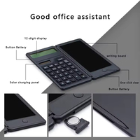 Calculatrices scientifiques calculatrices améliorées tablette d'écriture LCD effaçable de bureau avec bloc-notes pour l'école et les affaires