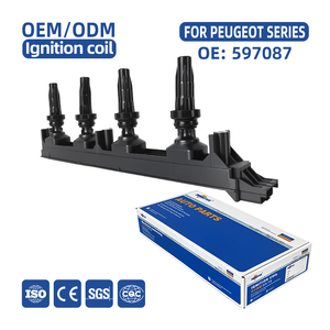 Bobine di Accensione MIKEYA 597087 per <span class=keywords><strong>Peugeot</strong></span> 3008 307CC SW 308 407 408 <span class=keywords><strong>508</strong></span> Citroen C4 Picasso Grand C5 Triomphe C-Quatre - Product Image 1