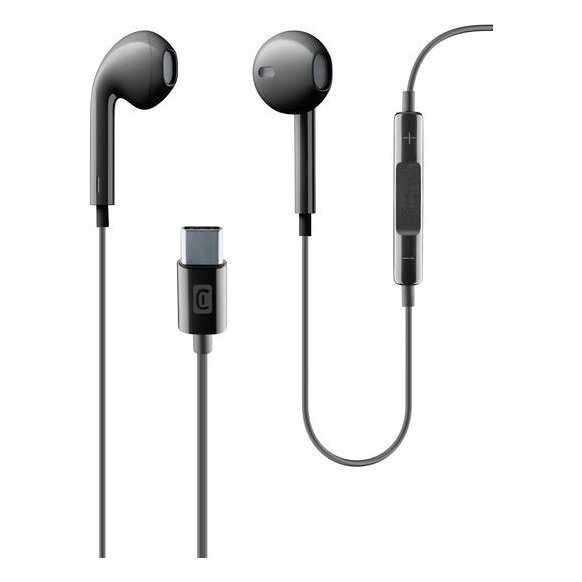 ORBIT Black Wired Earphones with Microphone AUORBITTYPECK