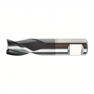 Standard Carbide <b>Milling</b> <b>Cutter</b> Ta1402 Nano TiAlN Coated 30 Degree Helix Extra Short For Grooves 3 Cutting Edges - Product Image 2