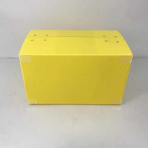 Nhà máy bán tuyệt vời tùy chỉnh có thể gập lại PP tấm rỗng Poly nhựa coroplast <span class=keywords><strong>corrugated</strong></span> Stackable hộp carton - Product Image 4