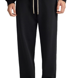 Pantalon de survêtement décontracté pour homme en toile, taille mi-haute, respirant, écologique, avec cordon de serrage et bas élastique, coupe décontractée, pour le sport et les activités de plein air - Product Image 2
