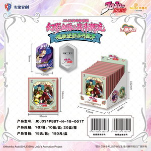 20 Scatole All'ingrosso Anime Kabao Creative JOJO's Bizarre Adventure Spirit Vein Reversed Shadow Badge Serie 1 Collezione Blind Box - Product Image 4