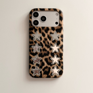 Nouvelle coque de téléphone élégante avec miroir en strass et double rangée de pentagrammes pour <span class=keywords><strong>iPhone</strong></span> 17, 17 Pro Max, <span class=keywords><strong>iPhone</strong></span> 16 Pro Max, coque anti-chute - Product Image 1