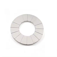 Aimant industriel en néodyme en forme de segment trapézoïdal N52 super puissant pour moteur de machine électromagnétique Aimant en néodyme