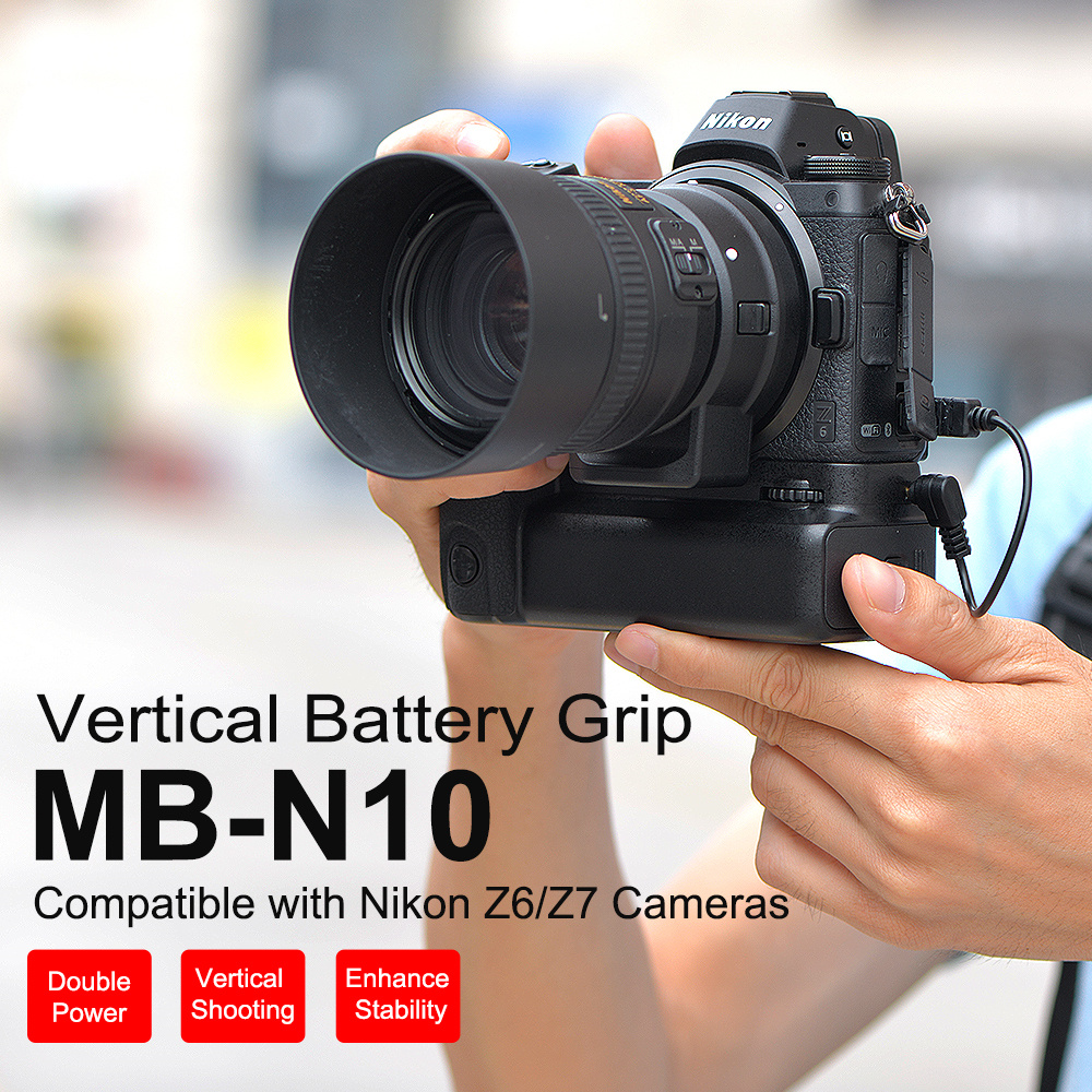 Nikon Z6Z7カメラ用のKingmaVerticalバッテリーグリップの交換MB