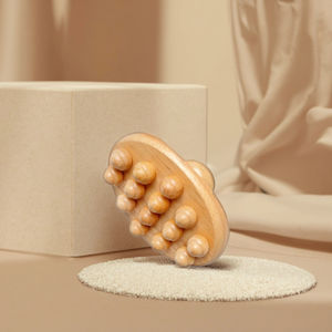 Brosse de <span class=keywords><strong>massage</strong></span> portable 14 perles Gua Sha Outil de <span class=keywords><strong>massage</strong></span> corporel en bois naturel pour la thérapie SPA Outil de relaxation <span class=keywords><strong>anti</strong></span>-<span class=keywords><strong>cellulite</strong></span> - Product Image 6