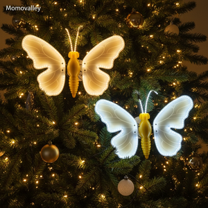 Papillon dansant LED <span class=keywords><strong>de</strong></span> rêve, coque en ABS imperméable, grandes décorations <span class=keywords><strong>de</strong></span> mariage pour <span class=keywords><strong>la</strong></span> réception, décoration <span class=keywords><strong>de</strong></span> fête, photographie d'événements - Product Image 1