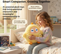 Produit phare : Compagnon de bureau IA Lapin, Robot poupée compagnon émotionnel à dialogue intelligent, Jouet en peluche éducatif et Pendentif