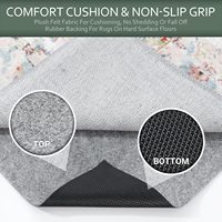 L'usine fournit directement des tapis et des ensembles de tapis en cachemire antidérapants pour le salon