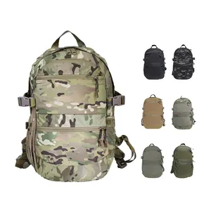 Ransel tas bahu luar ruangan taktis paket sistem Molle rompi 30L TAC kustom