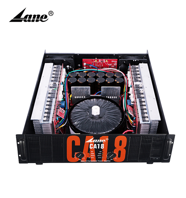 Lane High Power Dj Audio Bass Amplificador Audio Professional Power Amplifier Professional Power Amplifier Ca18