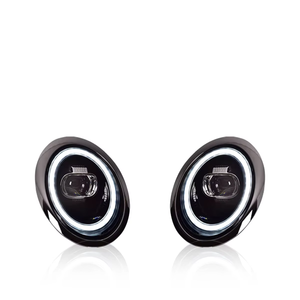 TYPY Nuovo Faro a LED Aggiornato Modificato Gruppo Ottico Completo per BMW <span class=keywords><strong>Mini</strong></span> R50 R52 <span class=keywords><strong>R53</strong></span> 2001-2007 con Indicatori di Direzione e Luci di Marcia Diurna - Product Image 1