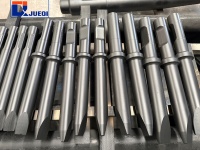 Pièces de brise-roche hydraulique 135X1300 : Ciseaux de brise-roche, Ciseaux à pointe diamantée, Ciseaux à pointe émoussée pour excavatrice