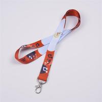 CH Wholesale Sublimation Printing Polyester Lanyards With Logo Custom Certification Keychain OEM ODM ECO Promotion Event Gifts