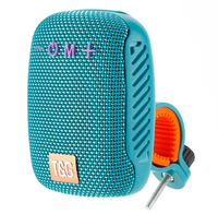 Haut-parleur sans fil pour vélo d'extérieur, rechargeable, boîte à son pour guidon, subwoofer étanche avec clip pour scooter et moto