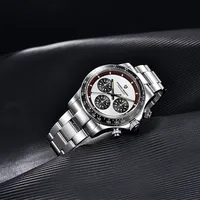 2022 Pagani Design PD 1676 luxe hommes Quartz chronographe montre lunette en céramique 100m étanche plongeur hommes montre Relogio Masculino