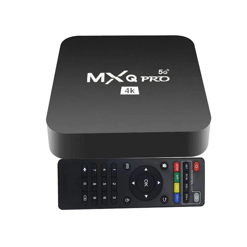 TV kutusu Android 11.0 rk322.4 128G 5G WiFi 8GB RAM 1080 GB ROM HD 3D P Youtube Media Player MxqPro 4K 5G tv Set top BOX