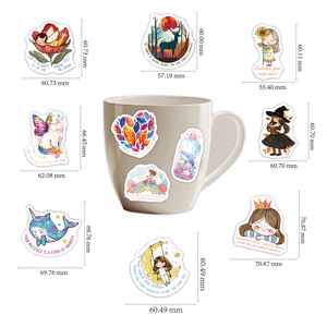 50P Pegatinas Decorativas de Vinilo Impermeables con <span class=keywords><strong>Frases</strong></span> Inspiradoras y Motivacionales para Chicas Adolescentes - Product Image 3