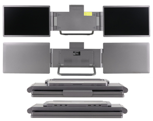 Prolongateur d'écran d'ordinateur <span class=keywords><strong>portable</strong></span>, écran double/triple écran ultra-mince FHD IPS de 14 pouces, moniteur <span class=keywords><strong>portable</strong></span> HDMI/USB-C Plug-Play pour ordinateur <span class=keywords><strong>portable</strong></span> - Product Image 3