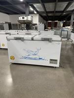 Congélateur horizontal sur mesure pour supermarchés, destiné aux aliments et boissons surgelés et au stockage frigorifique