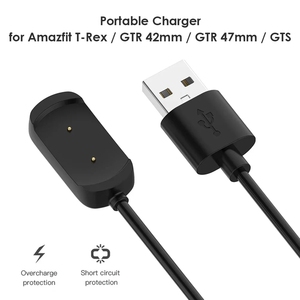 USB Charging Cable for Amazfit T-Rex A1918 <strong>GTR</strong> 42mm 47mm GTS Smart <strong>Watch</strong> Charger Wire Cradle Dock Accessories - Product Image 2